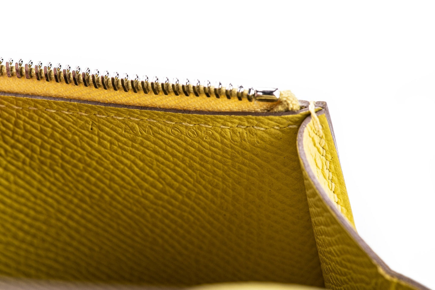 Hermes Lemon Epsom Clutch Yellow Clutch Bag