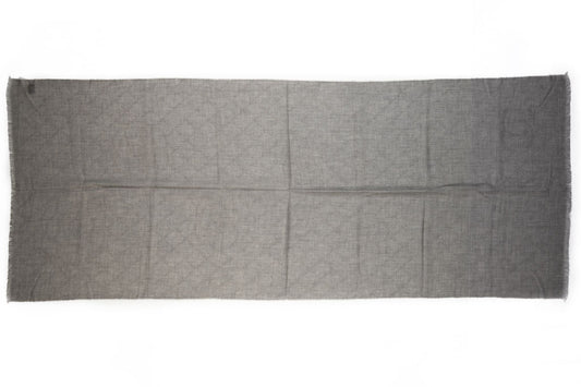 Chanel BN Gray Cashmere Camellia Shawl Handbag
