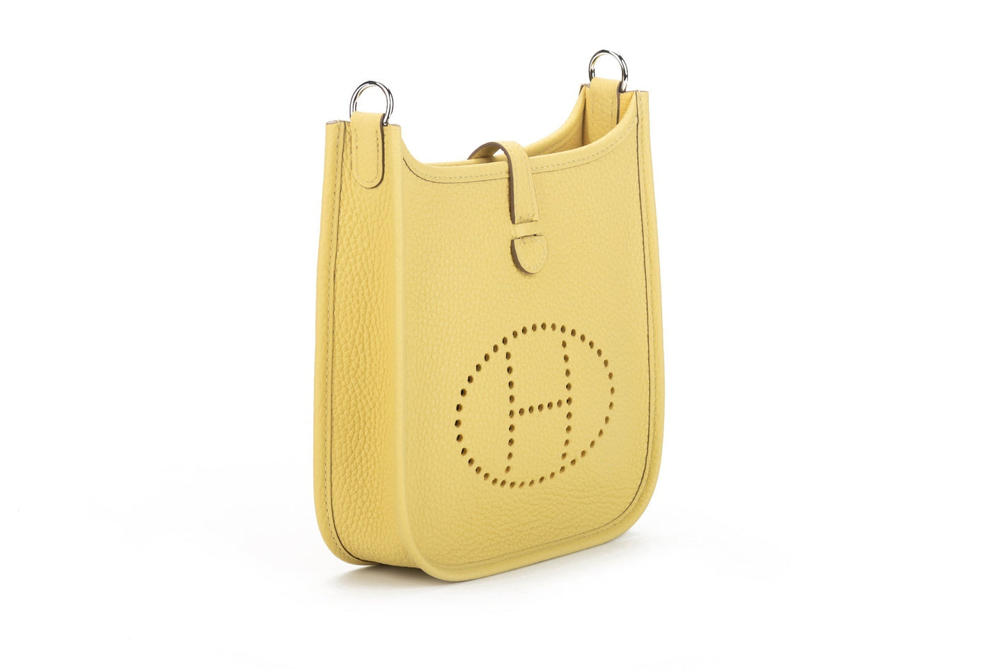 Hermes Evelyne Jaune Poussin Bnib Handbag Mini Travel Bag