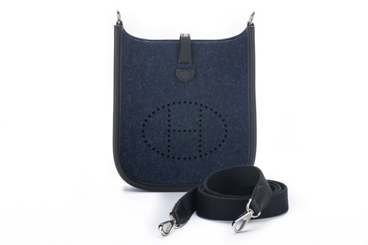 Hermes Bnib Evelyne Felt Swift Handbag Mini Travel Bag