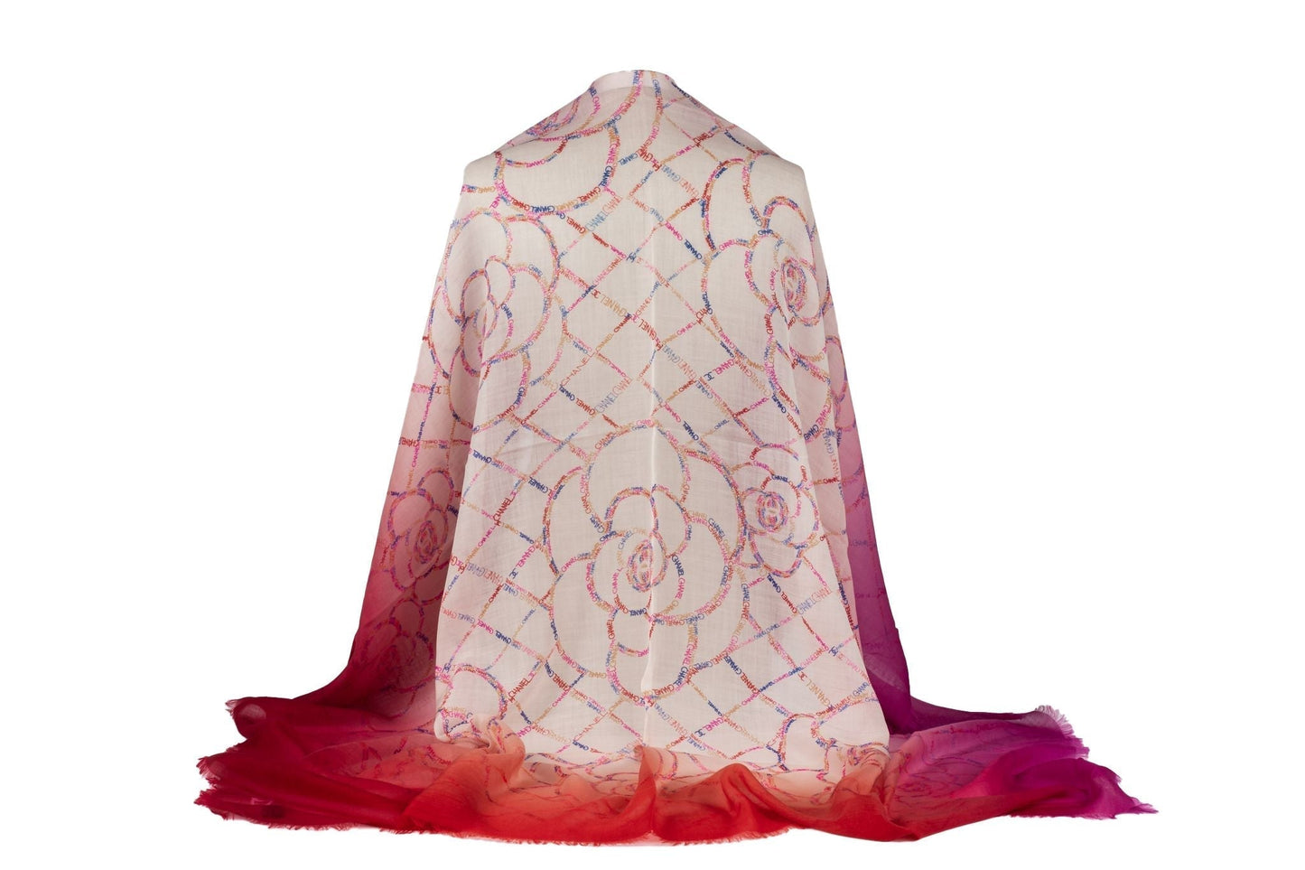 Chanel New Camellia Degrade Shawl Handbag
