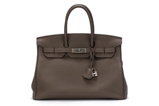 Hermes Birkin Etain Handbag Travel Bag