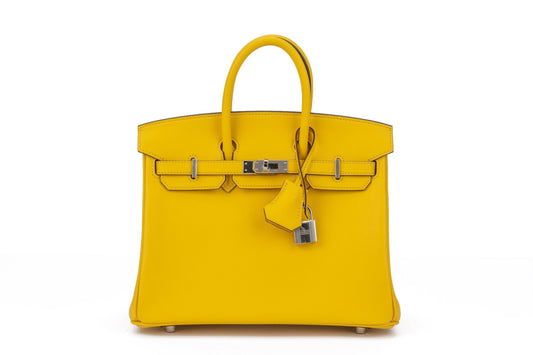 Hermes Birkin Jaune Naples Swift Bnib Handbag Travel Bag