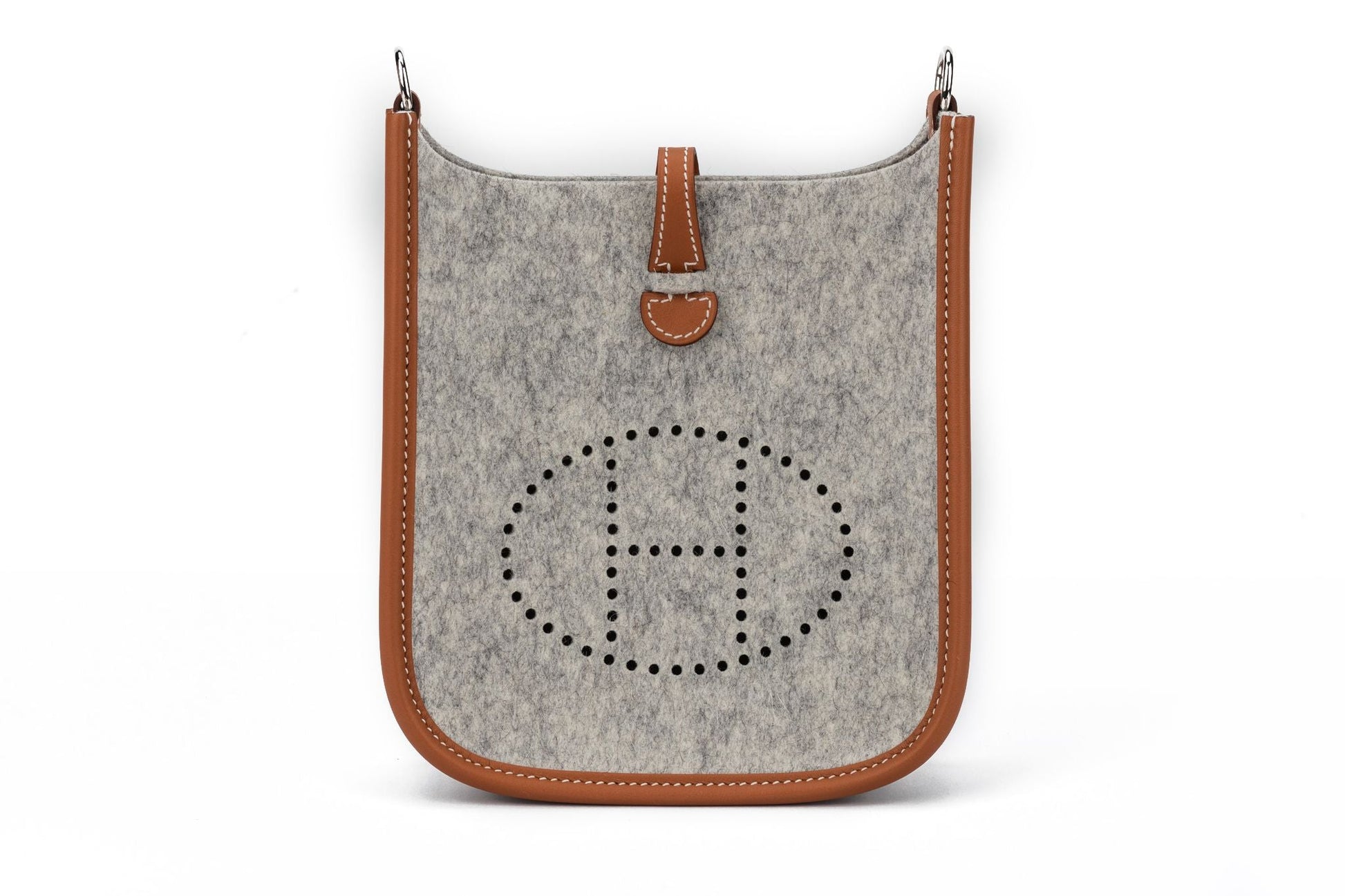 Hermes Bnib Evelyne Felt Swift Handbag Mini Travel Bag