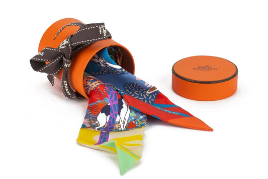 Hermes New En Liberte Silk Twilly Handbag Scarf