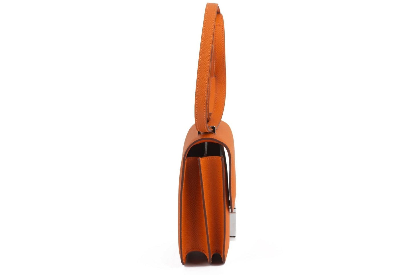 Hermes New Orange Constance Handbag Mini Travel Bag