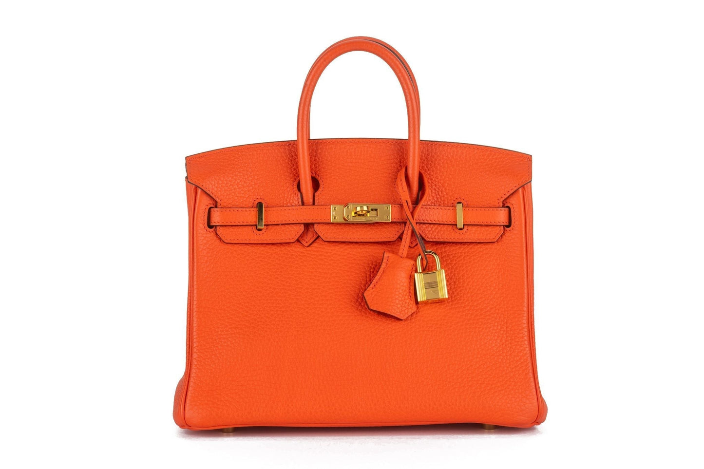 Hermes Birkin Few Togo Hardware Handbag Gold Travel Bag