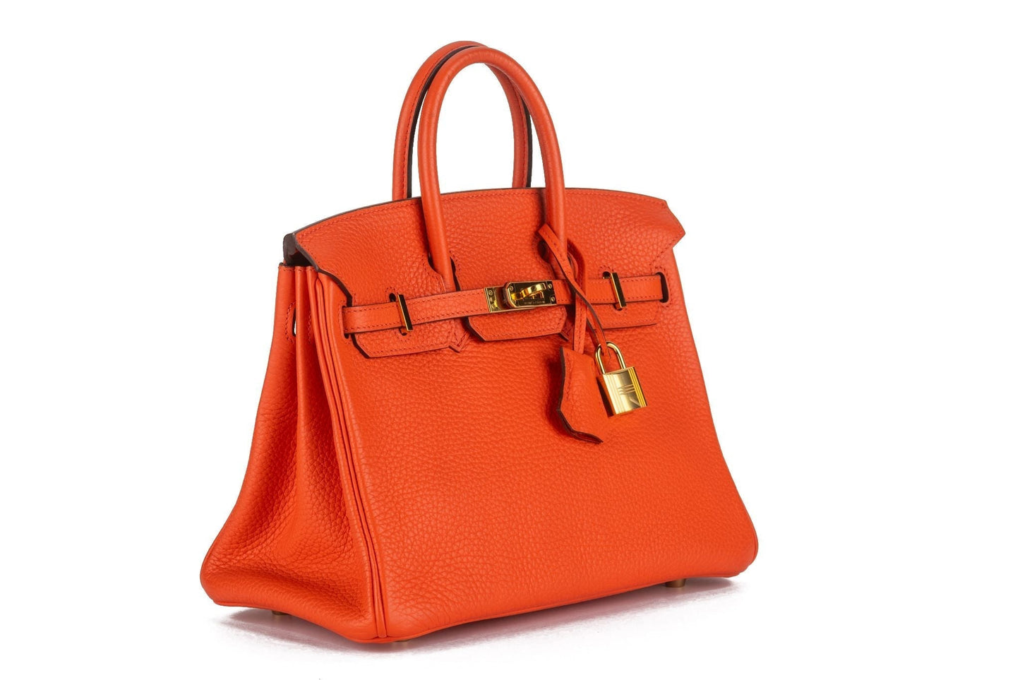 Hermes Birkin Few Togo Hardware Handbag Gold Travel Bag