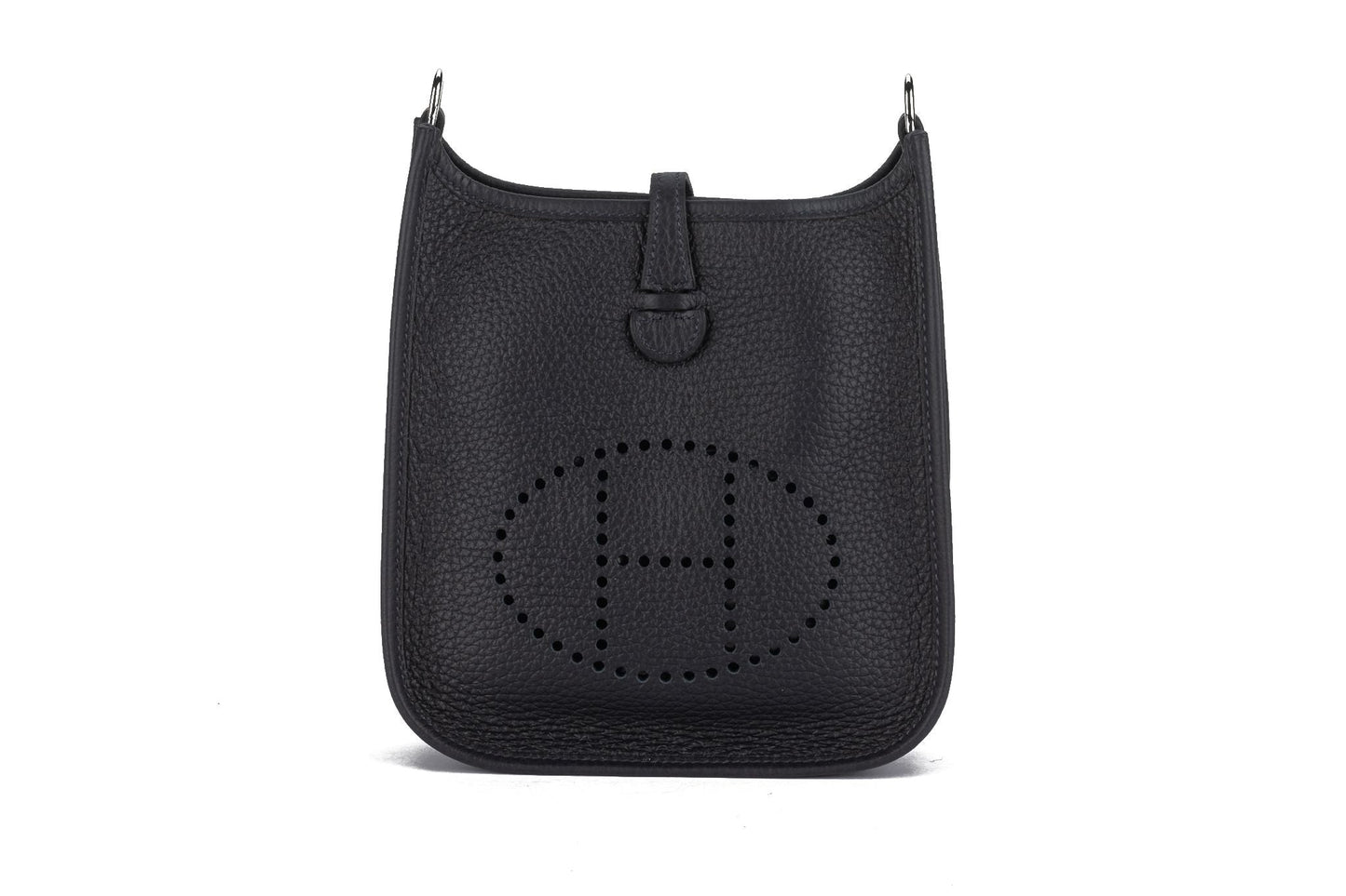 Hermes Evelyne Bag Indigo Blue Mini Travel Bag