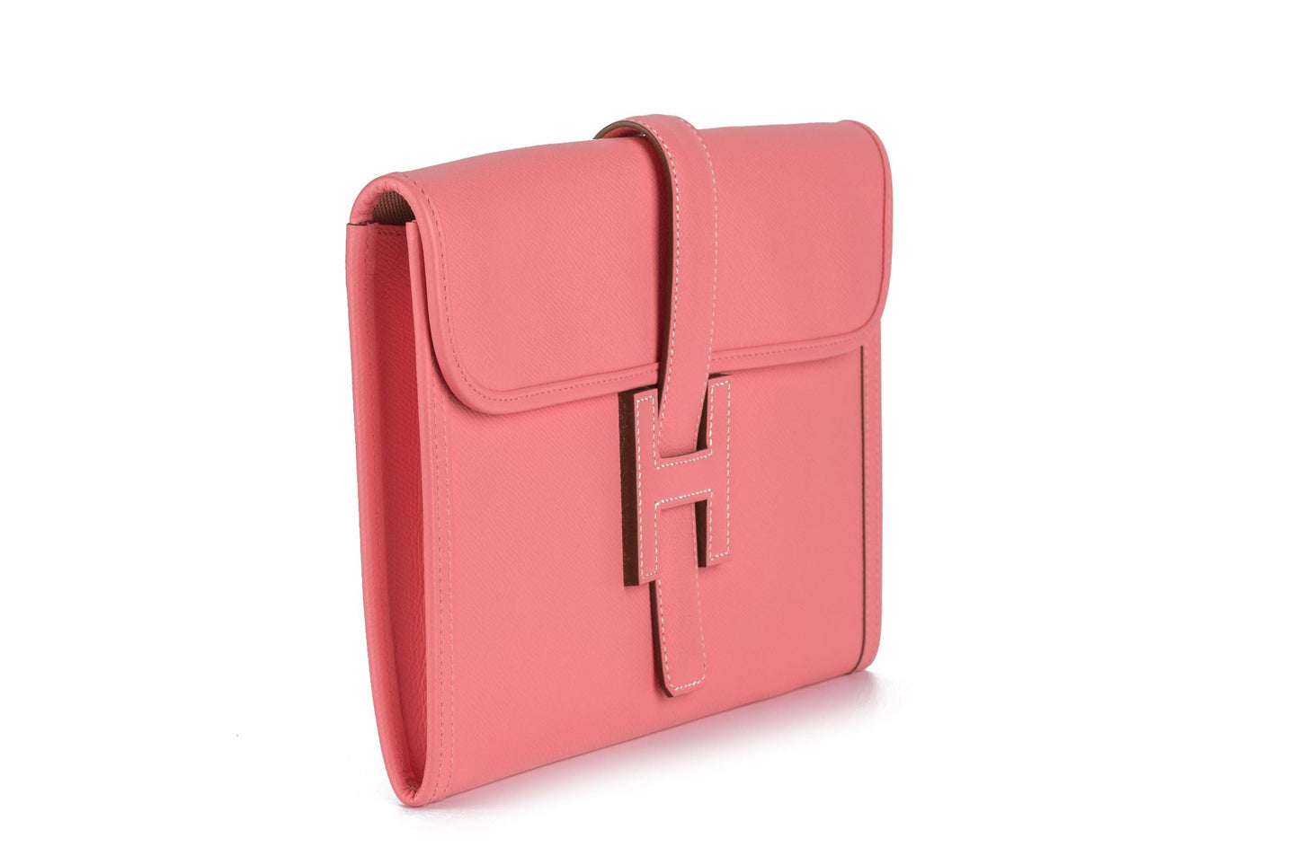 Hermes Jige Elan Clutch Rose Confetti Clutch Bag