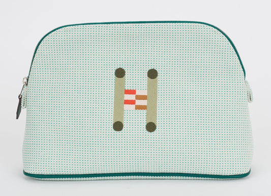 Hermes New Bolide Crazy Case Handbag Green Travel Bag