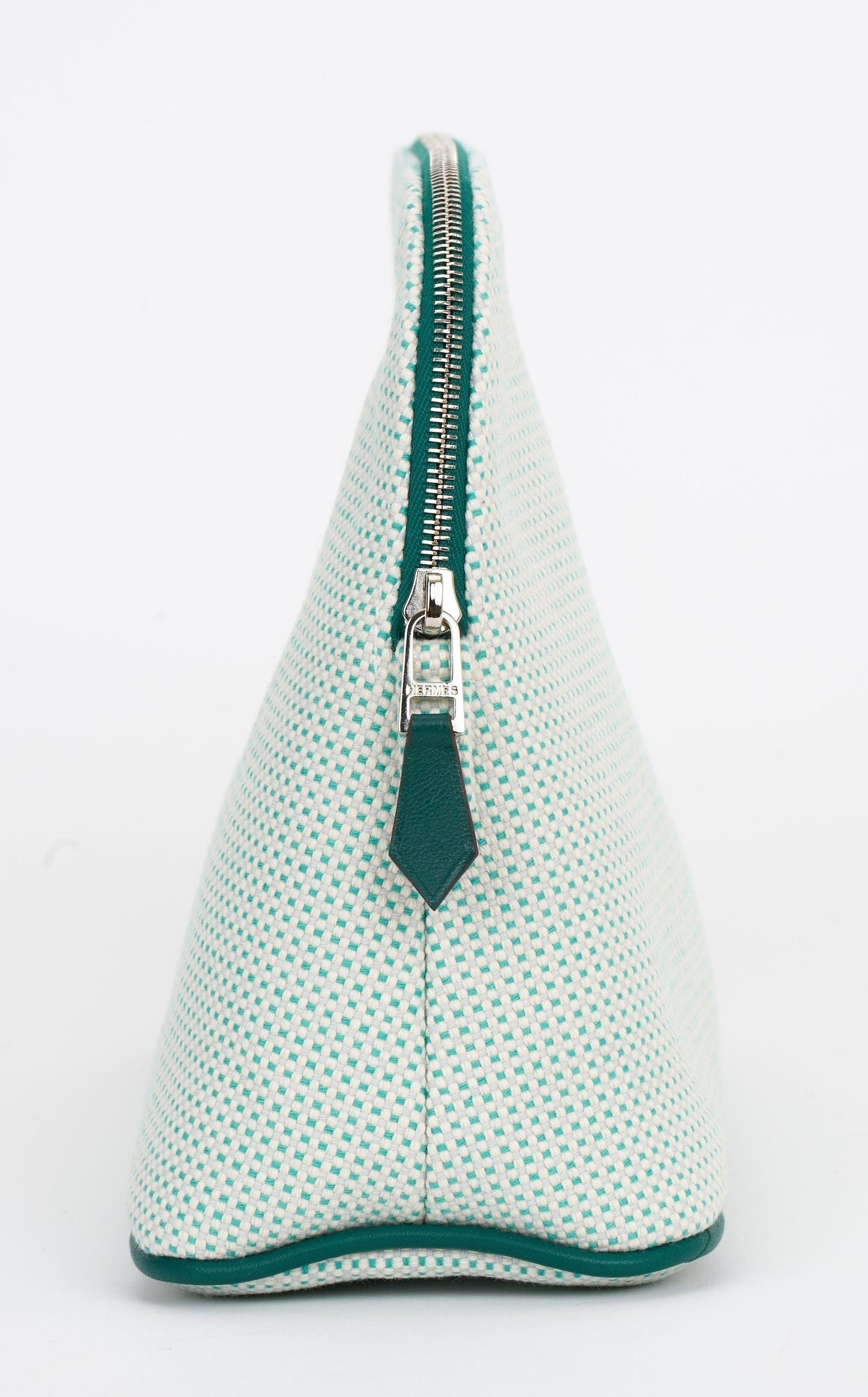 Hermes New Bolide Crazy Case Handbag Green Travel Bag