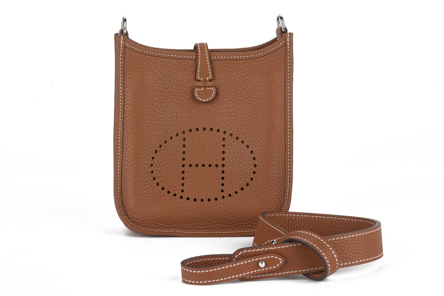 Hermes Evelyne Bag Gold Mini Travel Bag