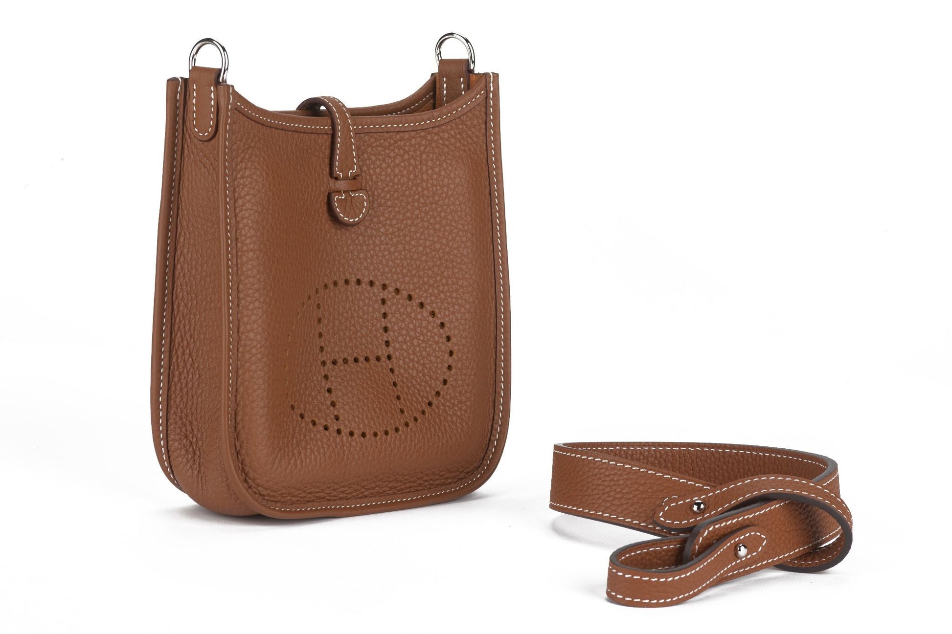 Hermes Evelyne Bag Gold Mini Travel Bag