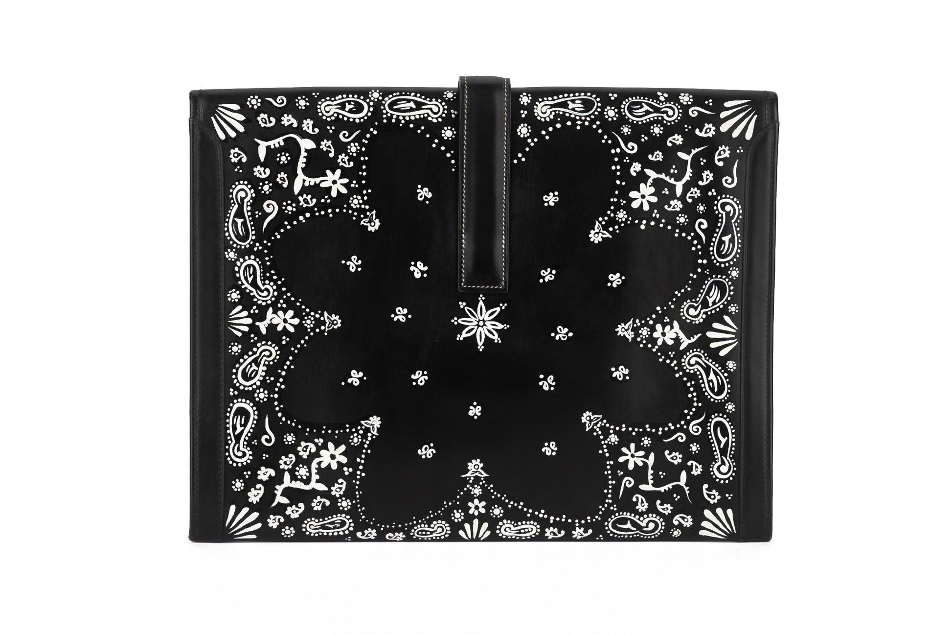 Hermes Box Jige Clutch Bandana Bag Black Clutch Bag Bag Her041707It