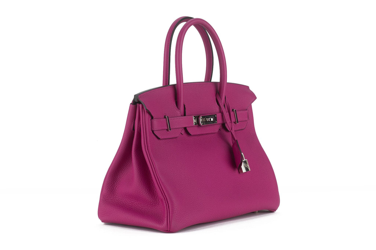 Hermes Birkin Rose Pourpre Togo Handbag Travel Bag Togo Her012727Itb