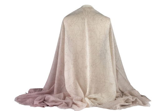 Chanel New Camellia Cashmere Shawl Handbag