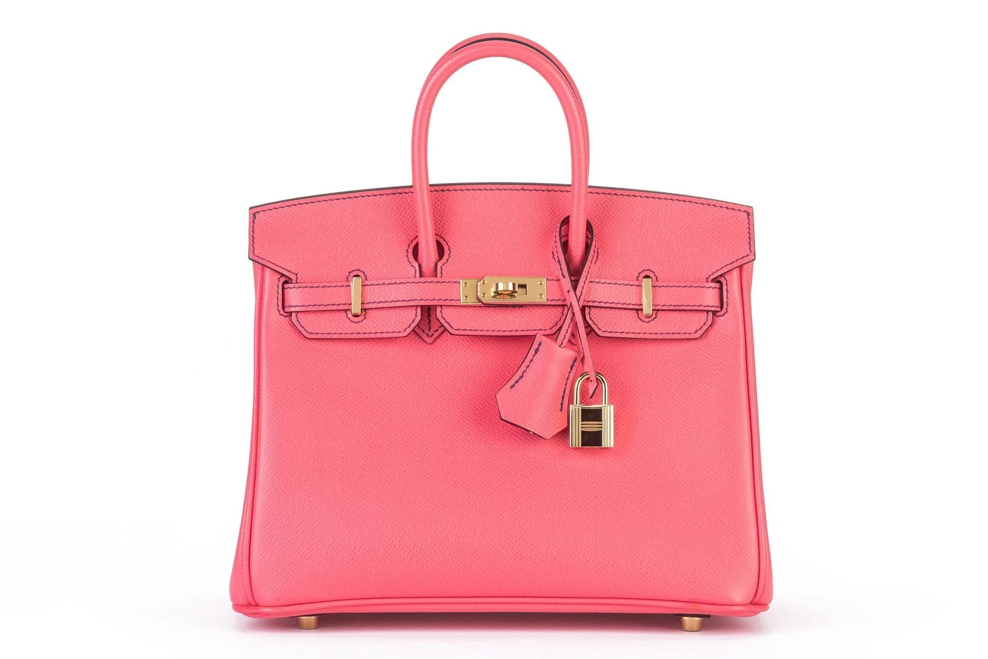 Hermes Birkin Verso Epsom Rose Etè Handbag Travel Bag