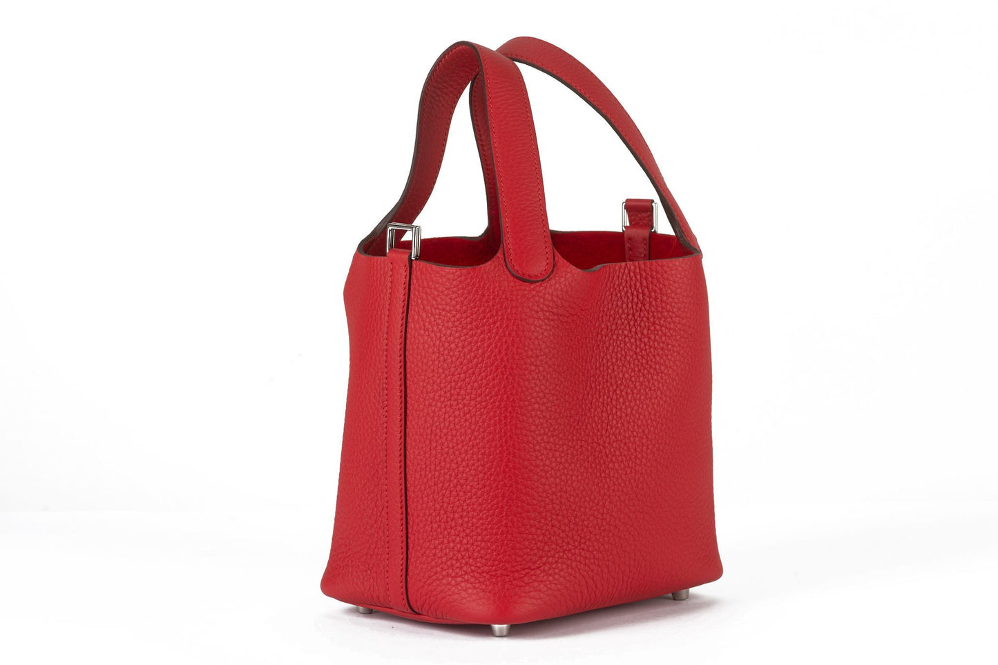 Hermes Picotin Lock Tote Rouge Radieux Tote Bag
