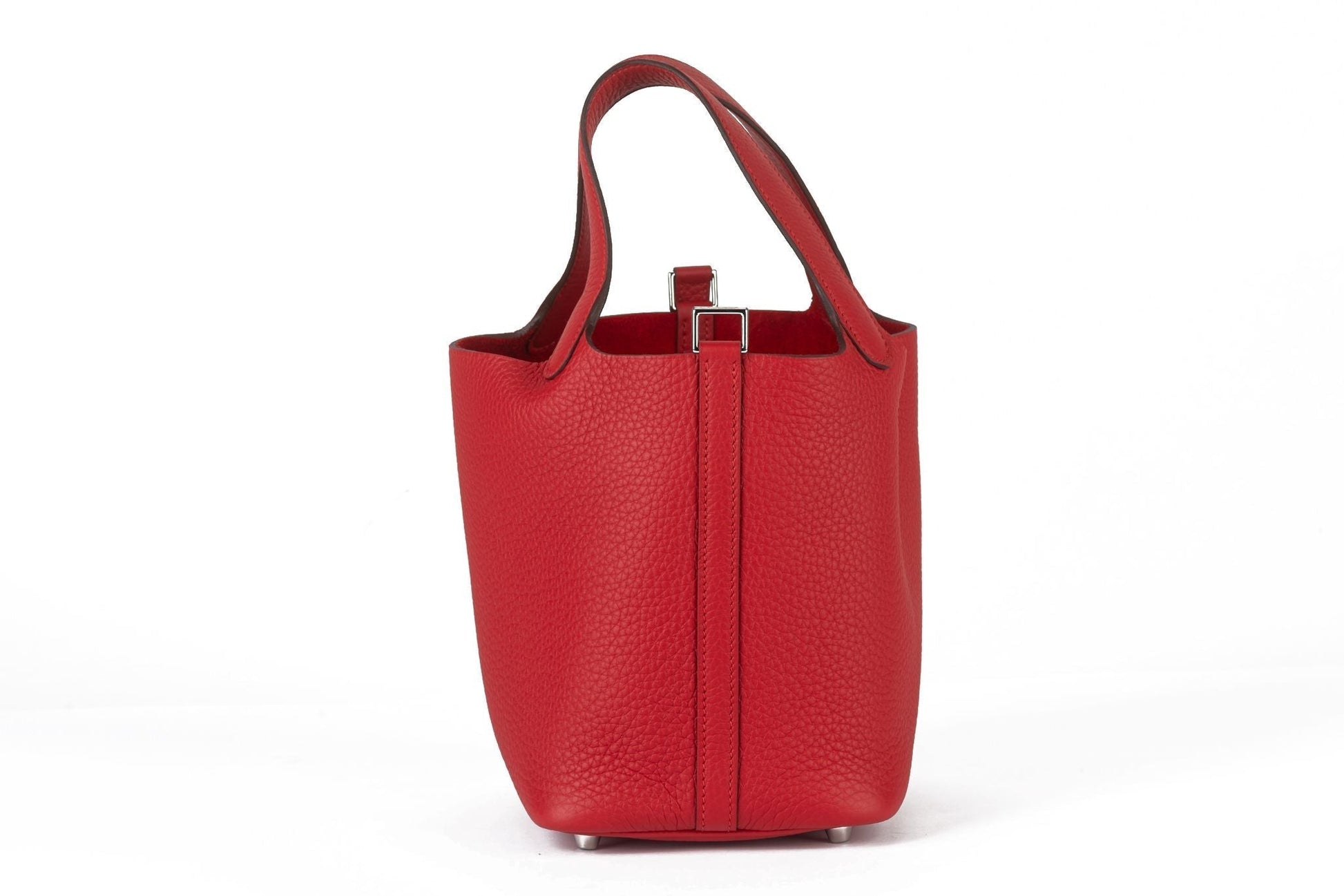 Hermes Picotin Lock Tote Rouge Radieux Tote Bag