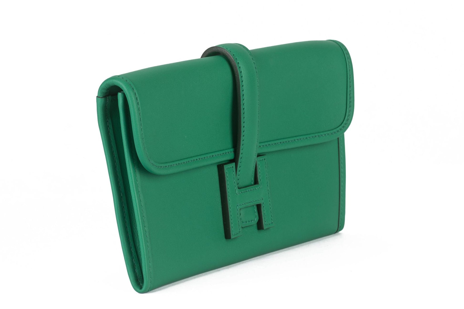 Hermes Bamboo Swift Jige Elan Clutch Clutch Bag