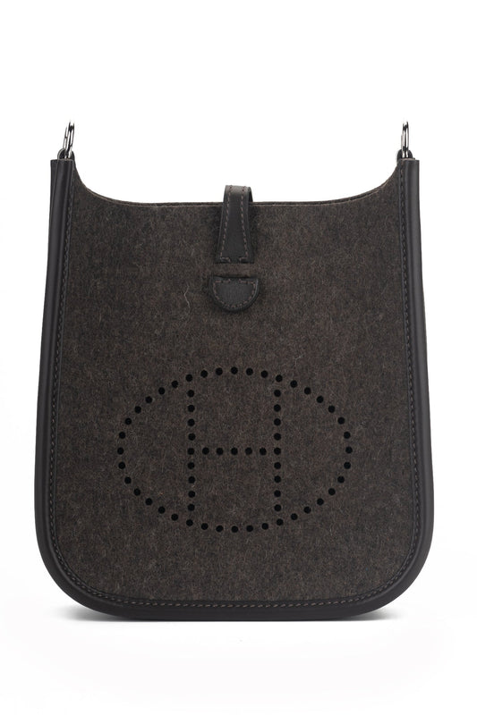 Hermes Bnib Evelyne Felt Swift Handbag Mini Travel Bag Evelyne Feltswift Her070206It