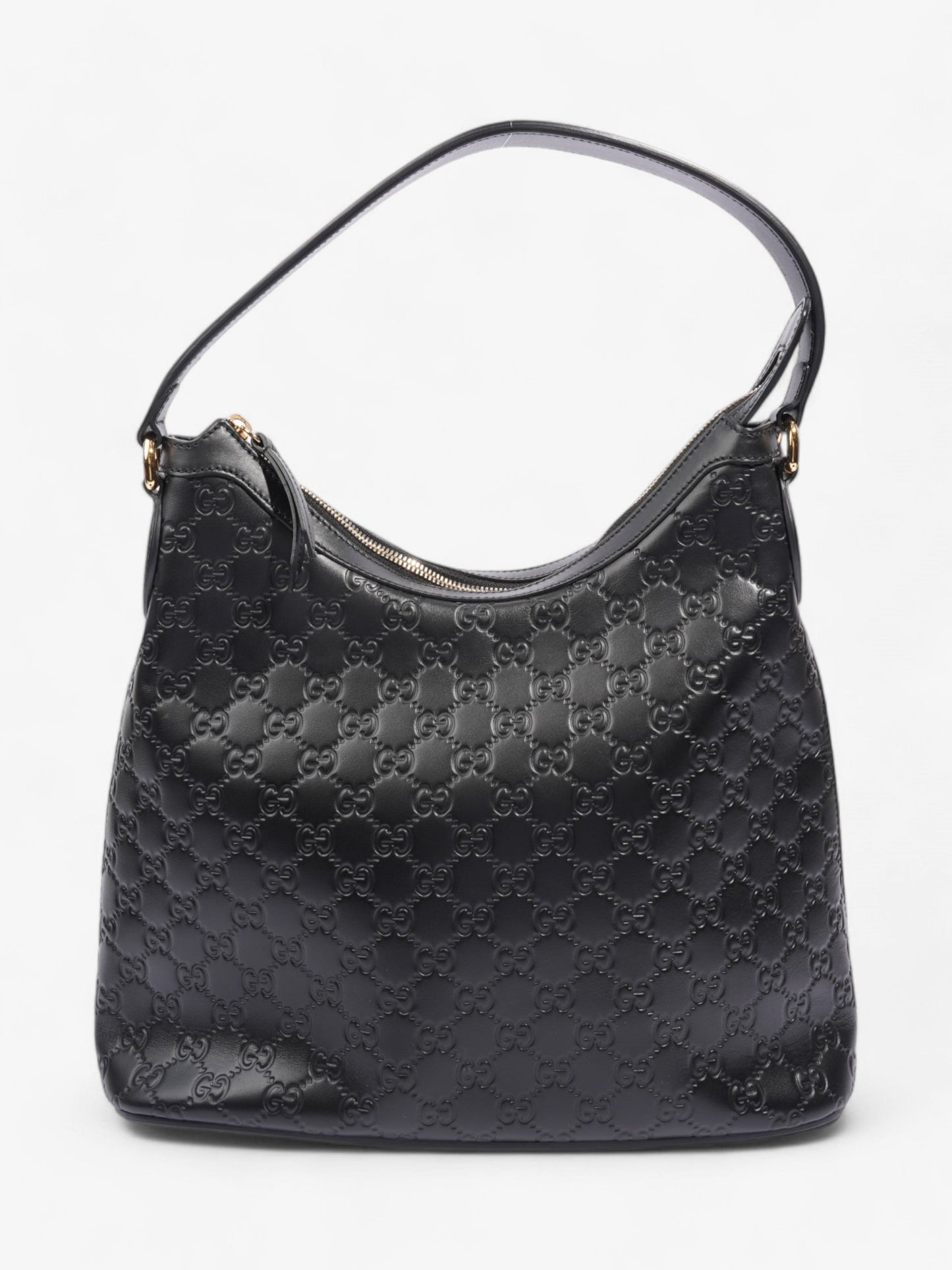 Gucci Hobo Leather Black Shoulder Bag