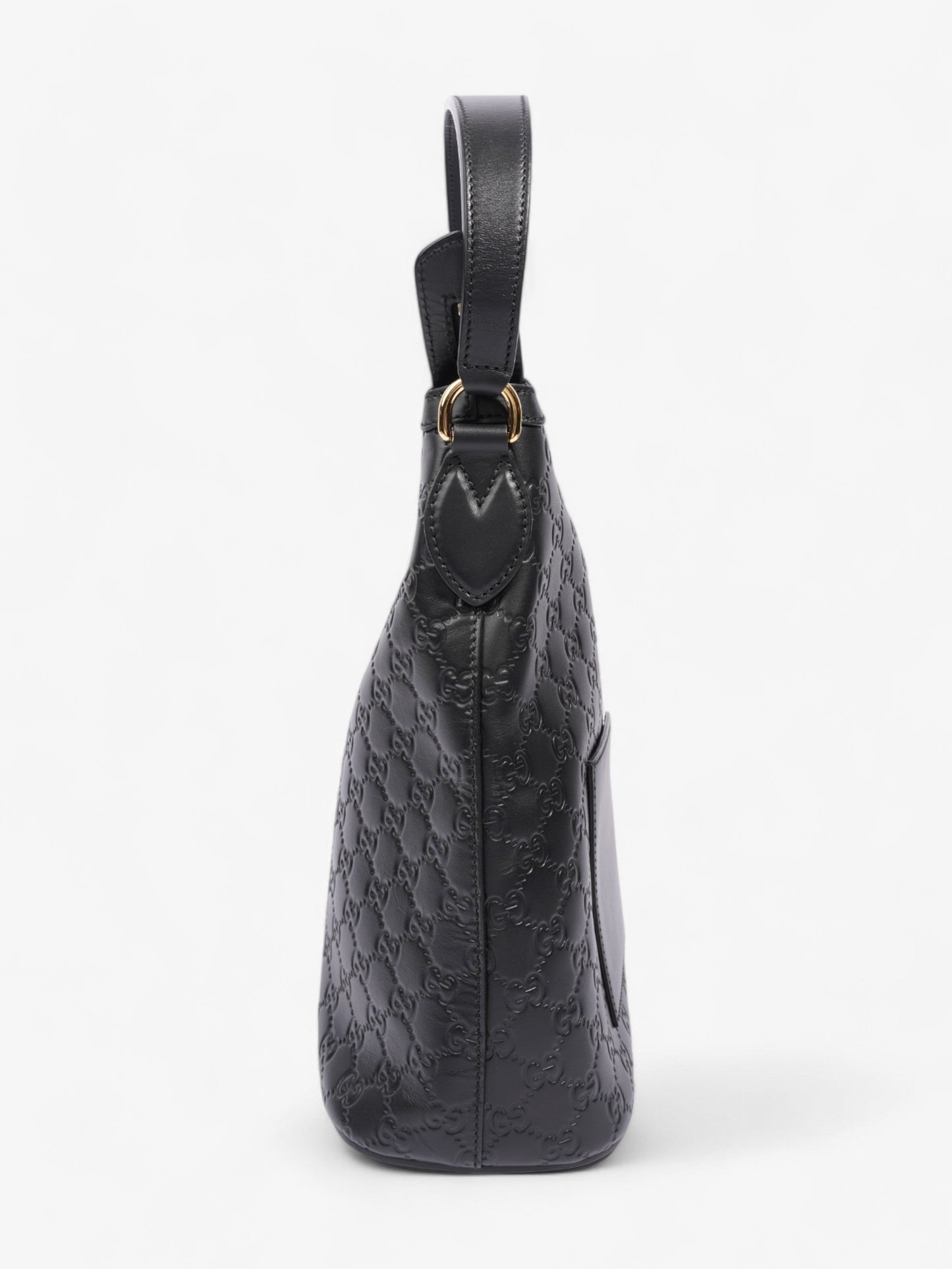Gucci Hobo Leather Black Shoulder Bag