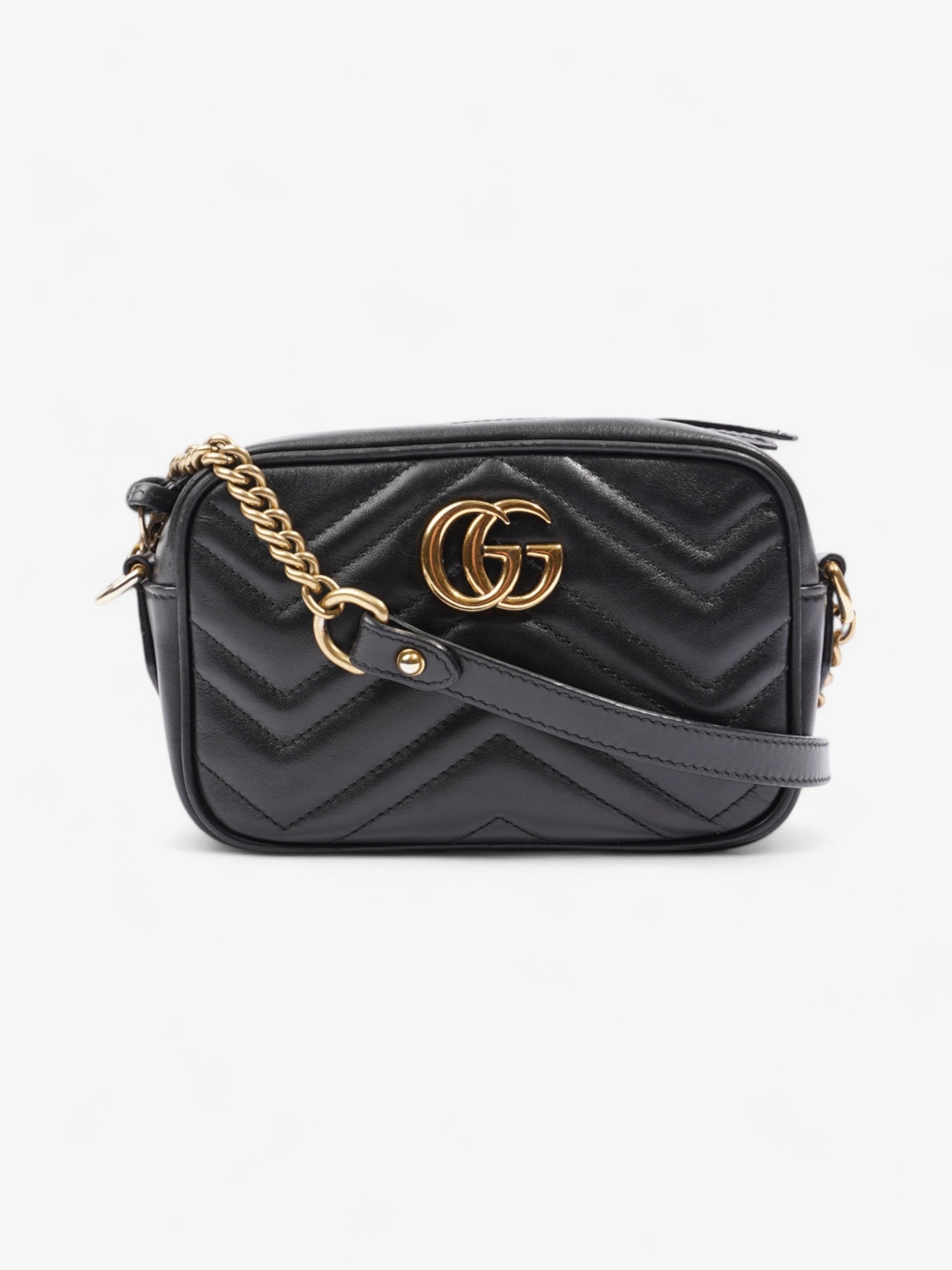Gucci Marmont Mini Crossbody Bag Leather Matelasse Mini 5