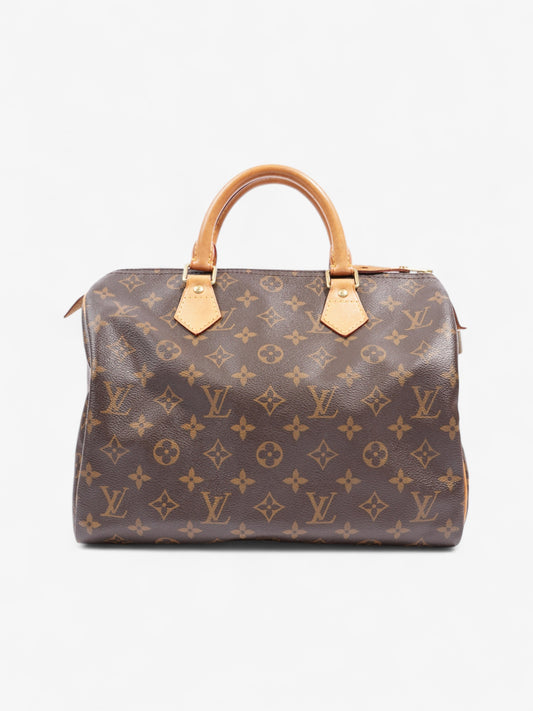 Louis Vuitton Speedy Coated 30 Monogram Canvas Coated Canvas Apparel Canvas 230