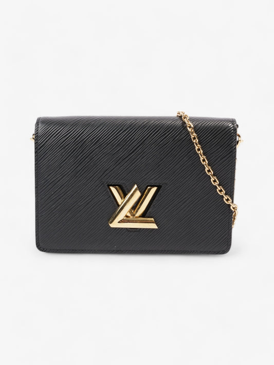 Louis Vuitton Twist Black PM Leather Epi Handbag
