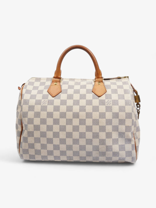 Louis Vuitton Speedy 30 Azur Coated Canvas Damier Apparel