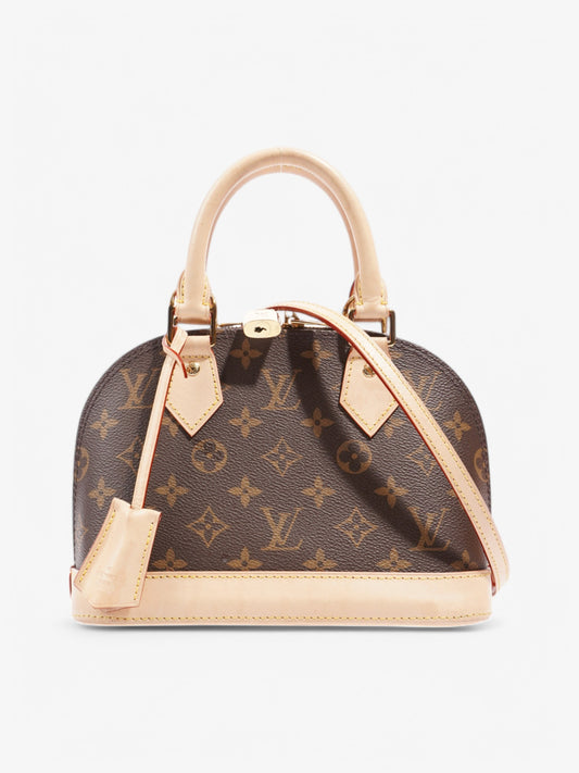 Louis Vuitton Alma Coated BB Monogram Canvas Coated Canvas Beige Apparel