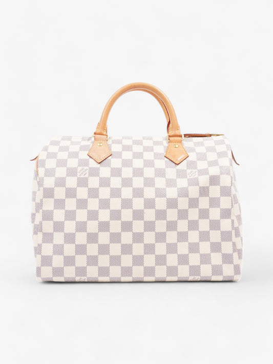 Louis Vuitton Speedy Azur Coated 30 Canvas Coated Canvas Damier Apparel