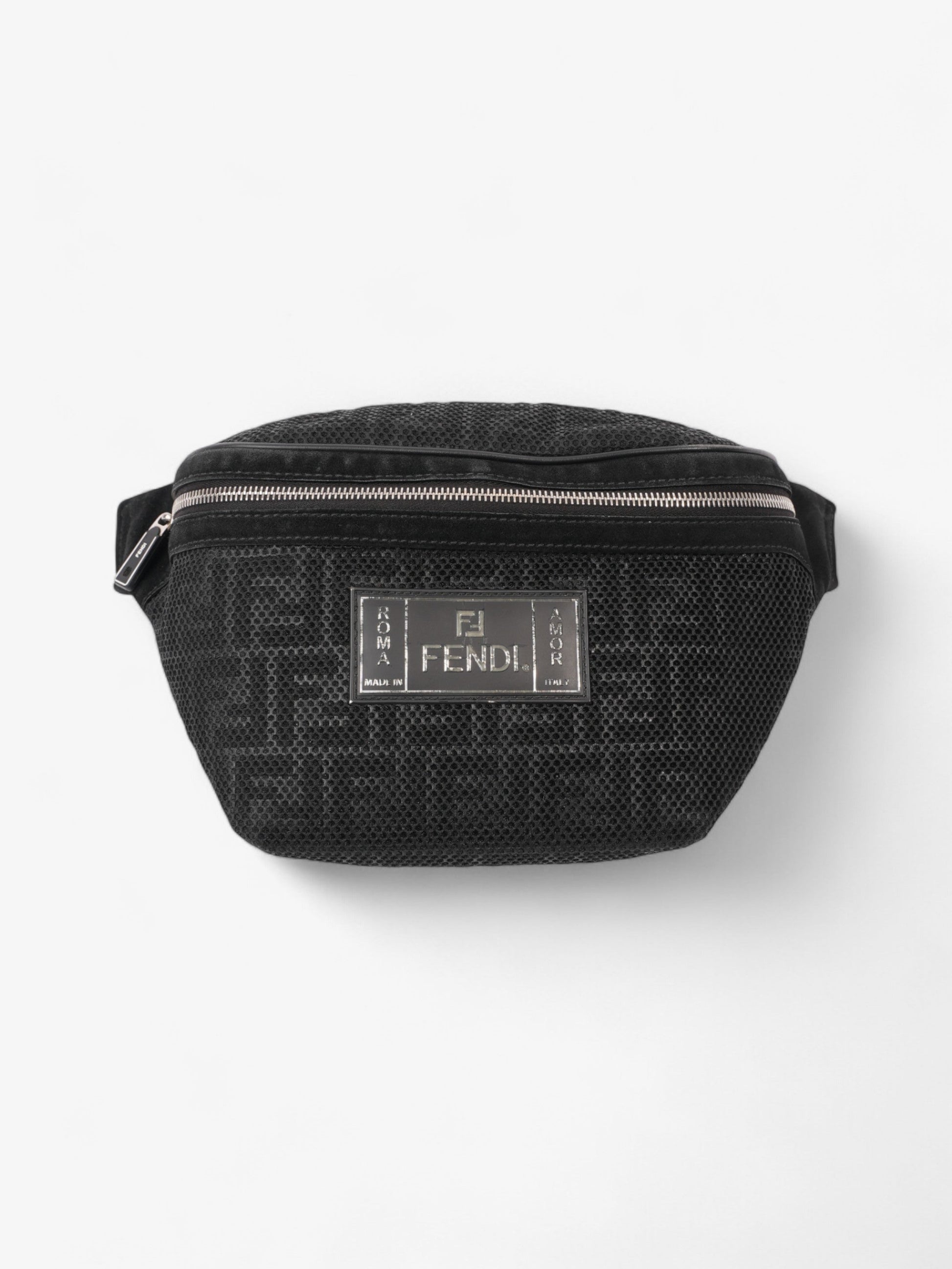 Fendi Roma Belt Bag Mesh Black