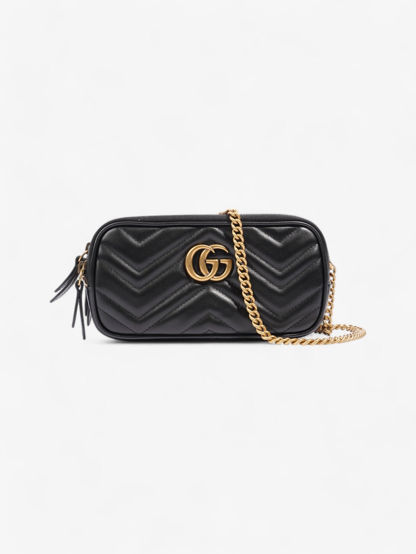 Gucci Marmont Bag Leather Black Shoulder Bag