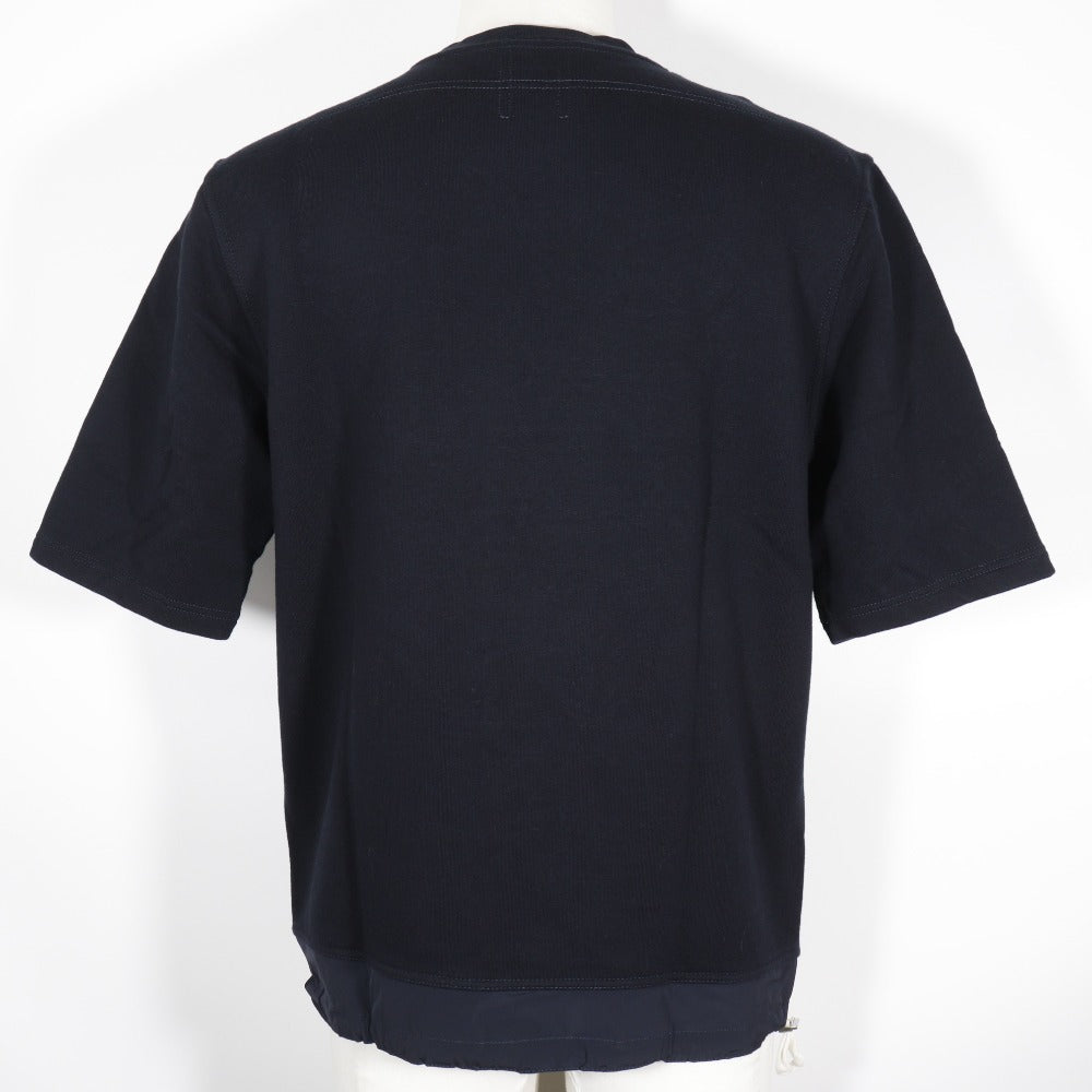 Sweat Cotton Short Sleeve Mens S Handbag Black Travel Bag