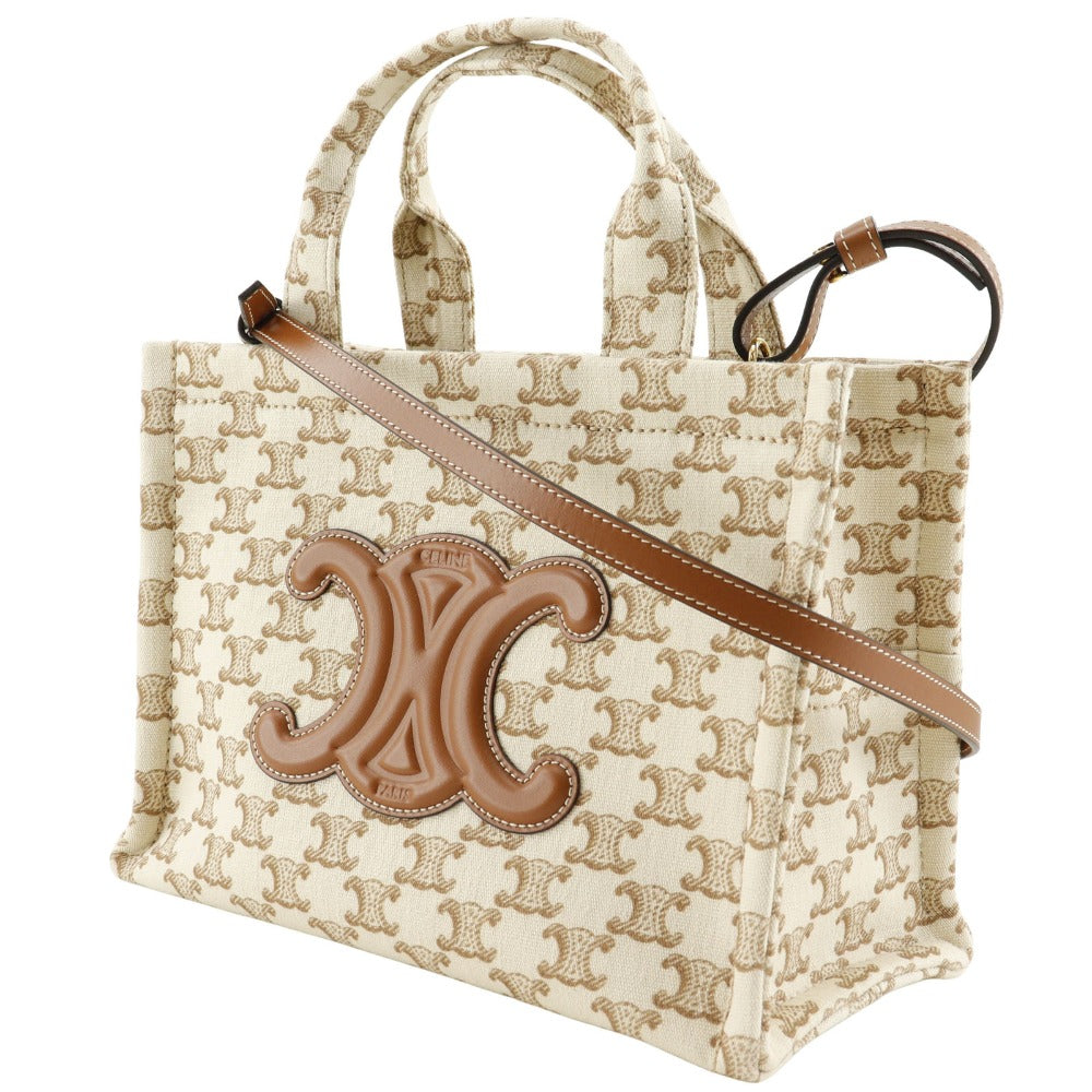 Ez Bc Wayshoulder Triomphe Hippo Thais Women Canvas Beige Shoulder Bag
