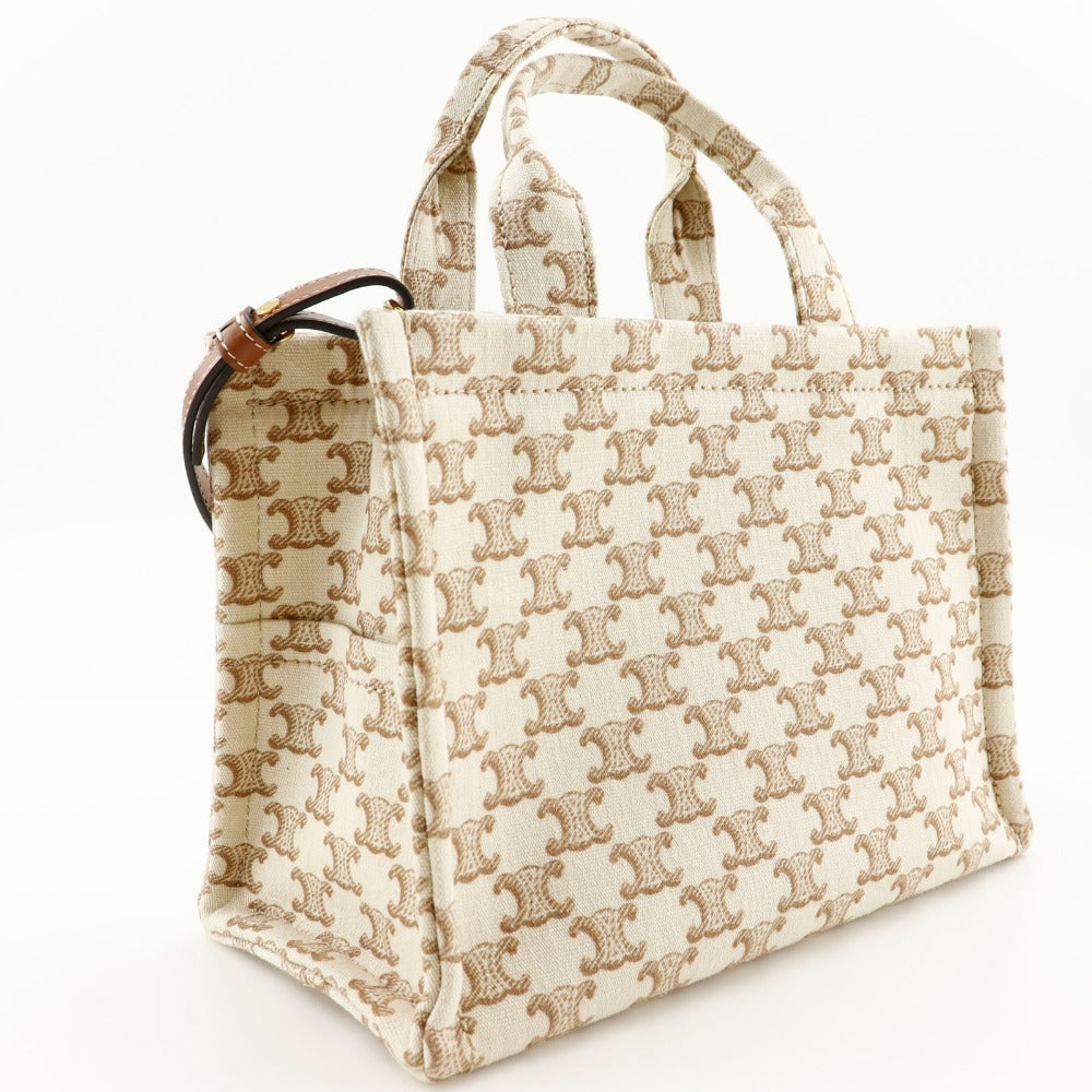 Ez Bc Wayshoulder Triomphe Hippo Thais Women Canvas Beige Shoulder Bag