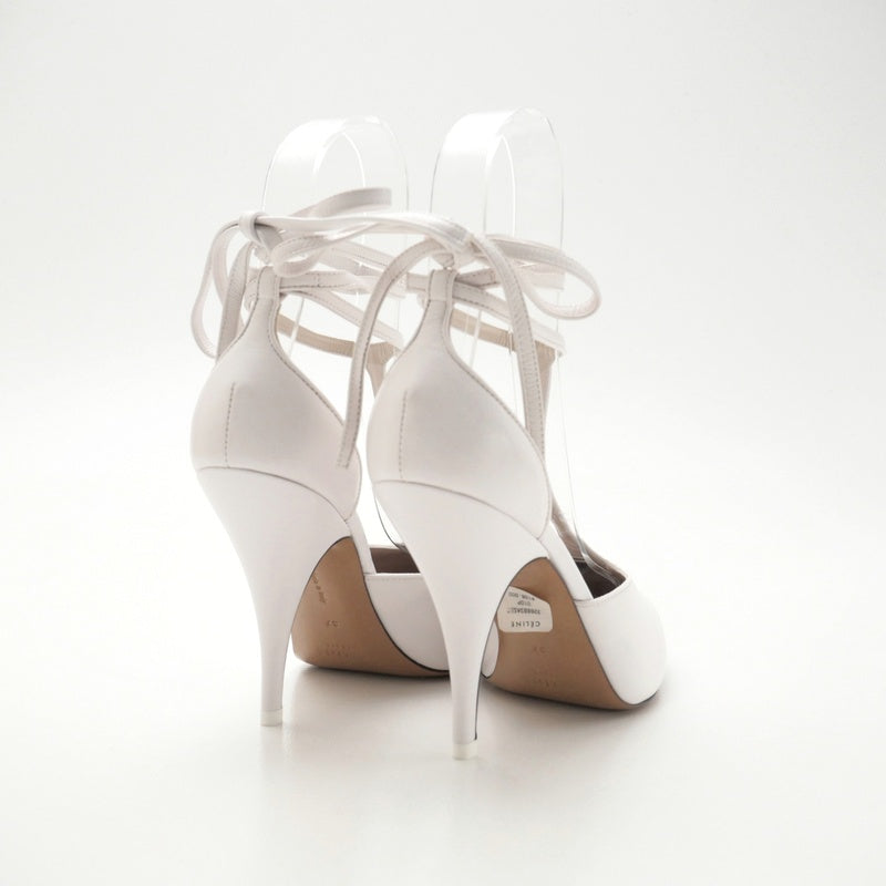 Pumps Women Handbag Leather White Shoes