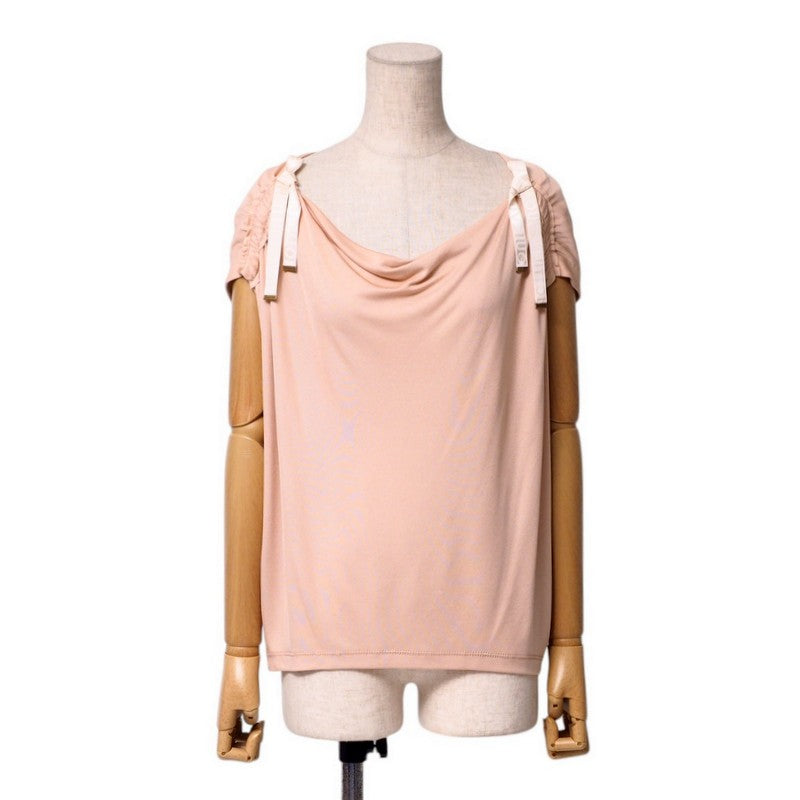 Louis Vuitton Cut RW102W Rayon XS Beige Pink Handbag