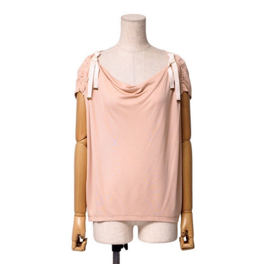Louis Vuitton Cut RW102W Rayon XS Beige Pink Handbag