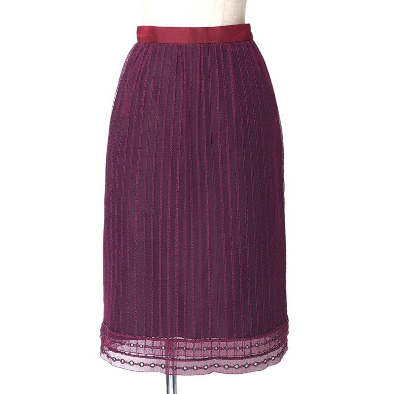 Louis Vuitton race Wine 36 Red Apparel