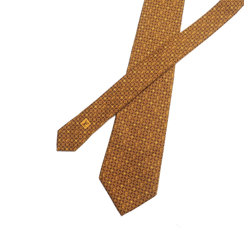 Louis Vuitton tie silk Brown Handbag