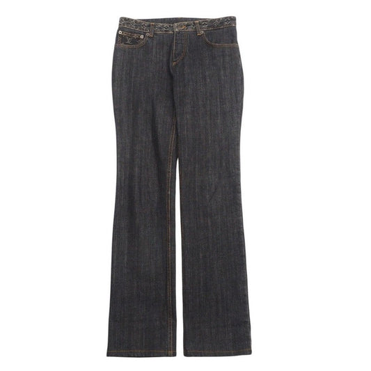 Louis Vuitton 38 Denim Cotton Black Apparel