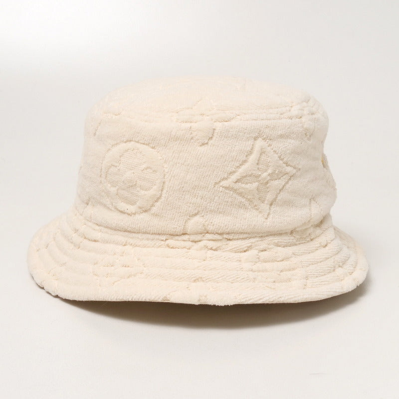 Louis Vuitton M77793 Chapeau Vacation Monogram Cotton White Hat