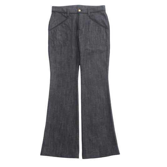 Louis Vuitton 36 Denim Cotton Black Apparel