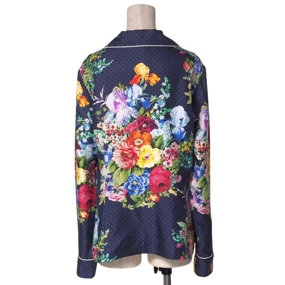 Louis Vuitton Long sleeve shirt RW222B SR8 Navy Multicolor Apparel