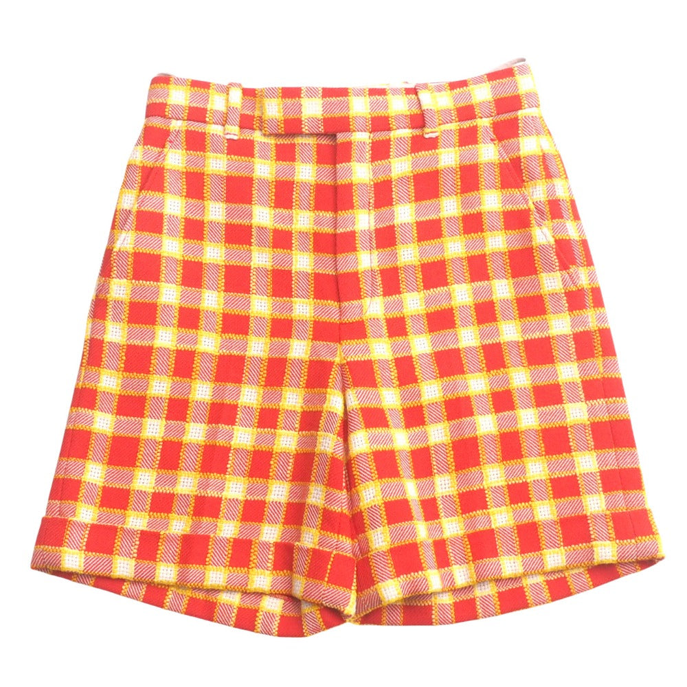 Gucci tweed x Yellow 36 Orange Apparel