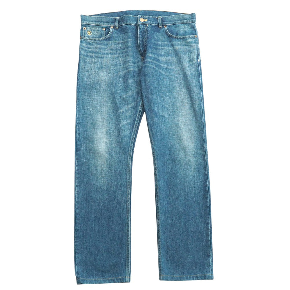 Louis Vuitton 36 Denim Cotton Blue Apparel